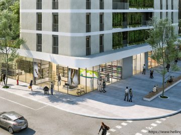 Repräsentative Ladenfläche im Neubau HellingHöfe **Provisionsfrei**, 55252 Mainz-Kastel, Verkaufsfläche
