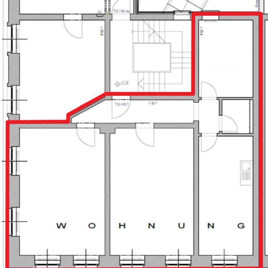 Grundriss 2. Obergeschoss
