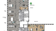 Grundrissplan 2. OG - Moderne Büroflächen mit guter Ausstattung, gekühlt und mit Parkplätzen **Provisionsfrei**