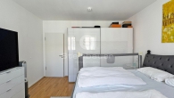 Schlafzimmer - Moderne 3-Zimmer-Wohnung mit Balkon in bester City-Lage