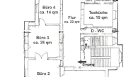 Grundrissplan_2. OG - Renovierte Bürofläche in repräsentativer Altbauvilla **reduzierte Provision**