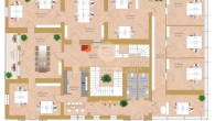 Grundrissplan Obergeschoss - Exklusive Büros in der Villa Sanssouci **Provisionsfrei**