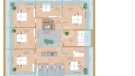 Grundrissplan Dachgeschoss - Exklusive Büros in der Villa Sanssouci **Provisionsfrei**